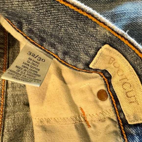 American Eagle Outfitters Light Blue boot cut Jeans 32x30 - Picture 7 of 8